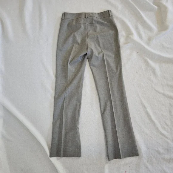 Theory Light Grey Wool Trousers Size 2 - Picture 6 of 6